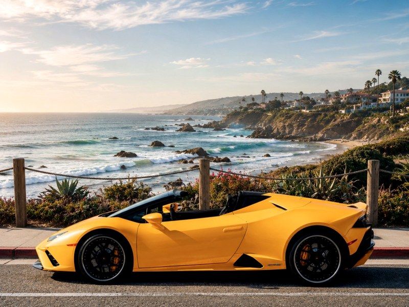 Lamborghini Huracan Yellow