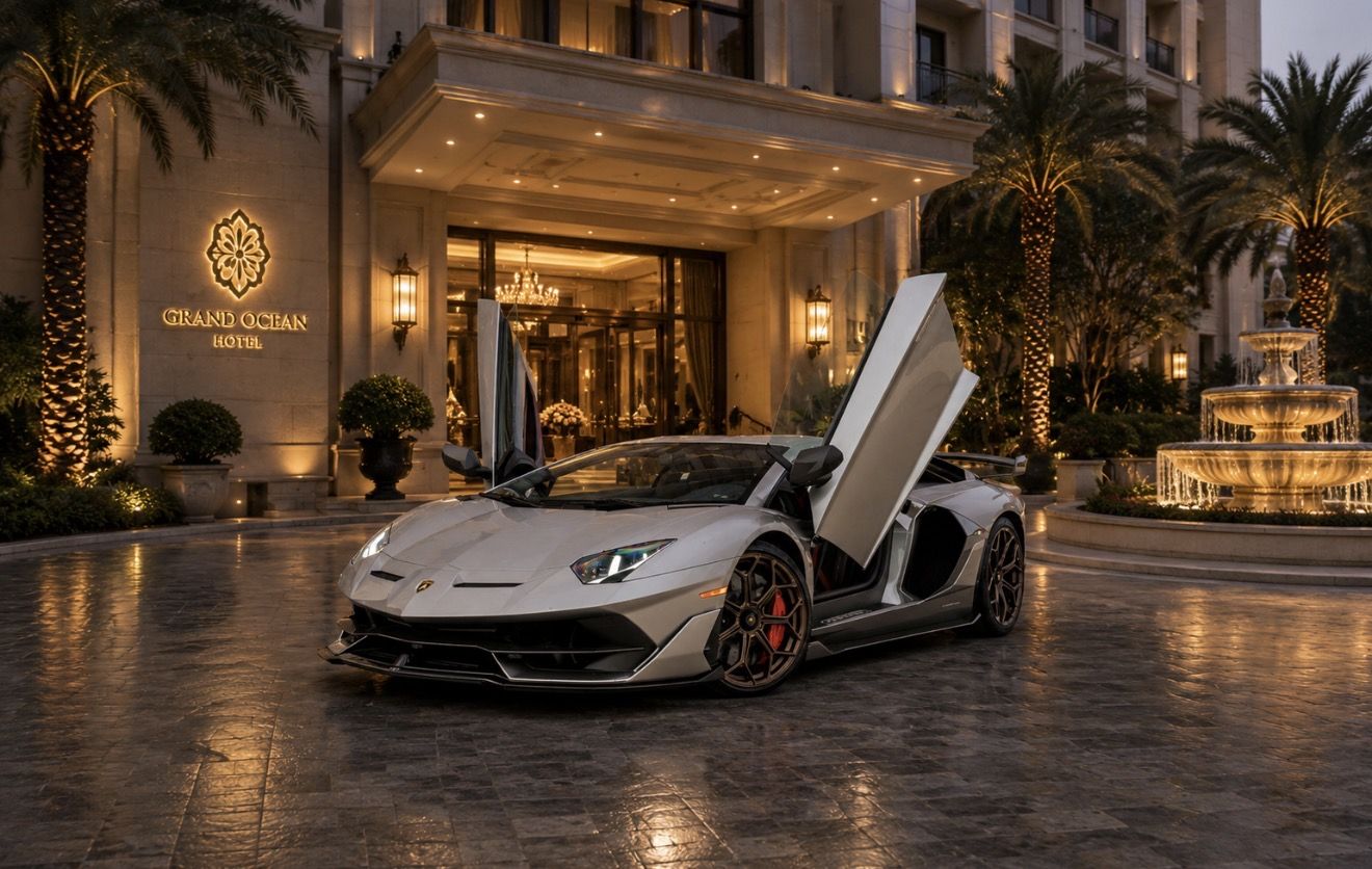 Rent a Lamborghini in Orange County photo 1